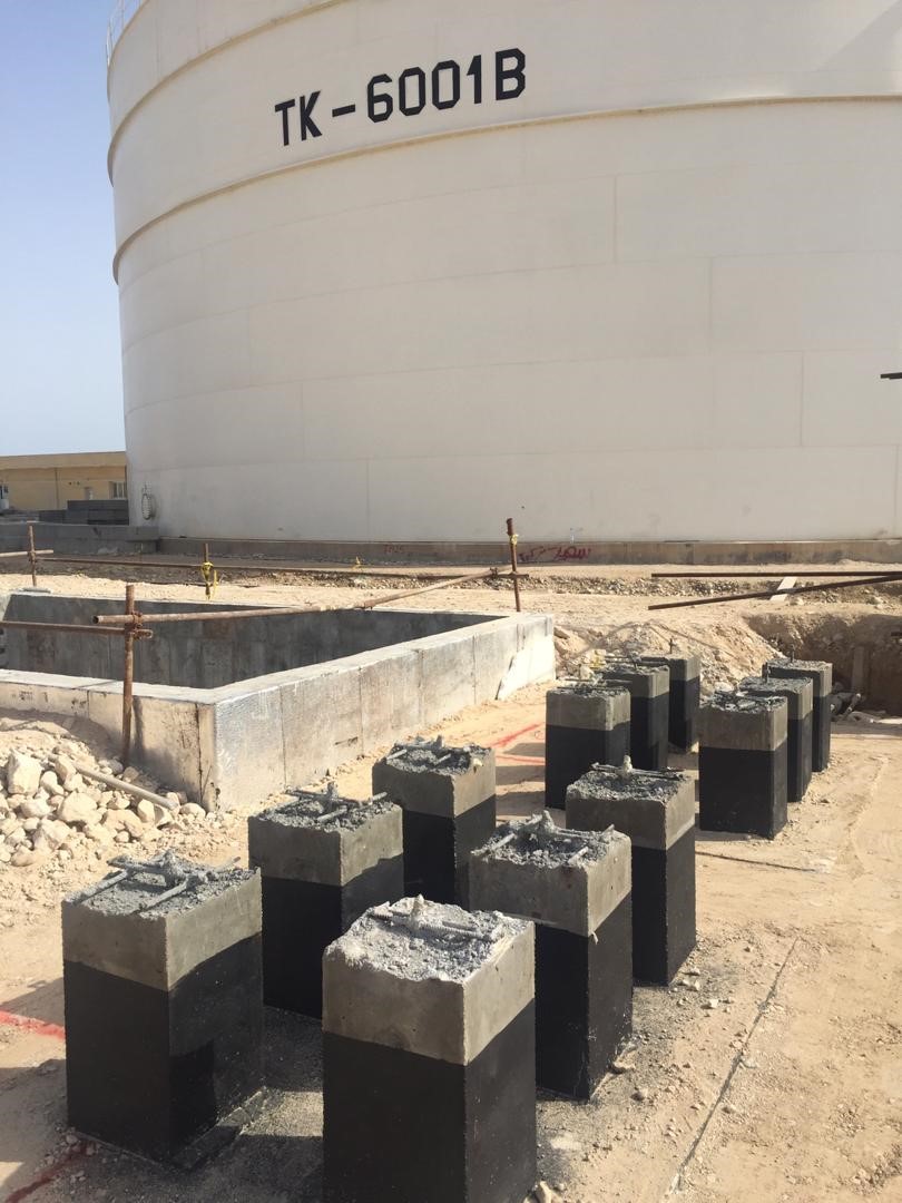 اجرای فونداسیون سازه های صنعتی