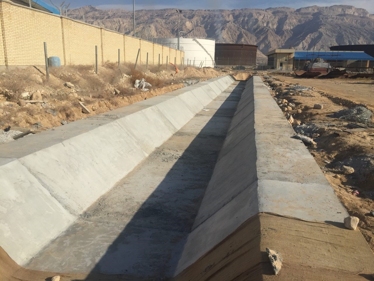 پروژه کانال هدایت آبهای سطحی